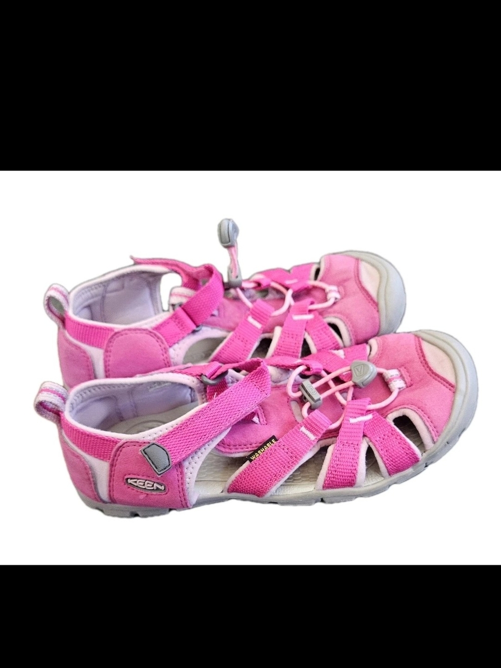 Keen Seacamp II CNX Youth Size 5 Pink Hybrid Water Hiking Ourdoor Sandles Arch